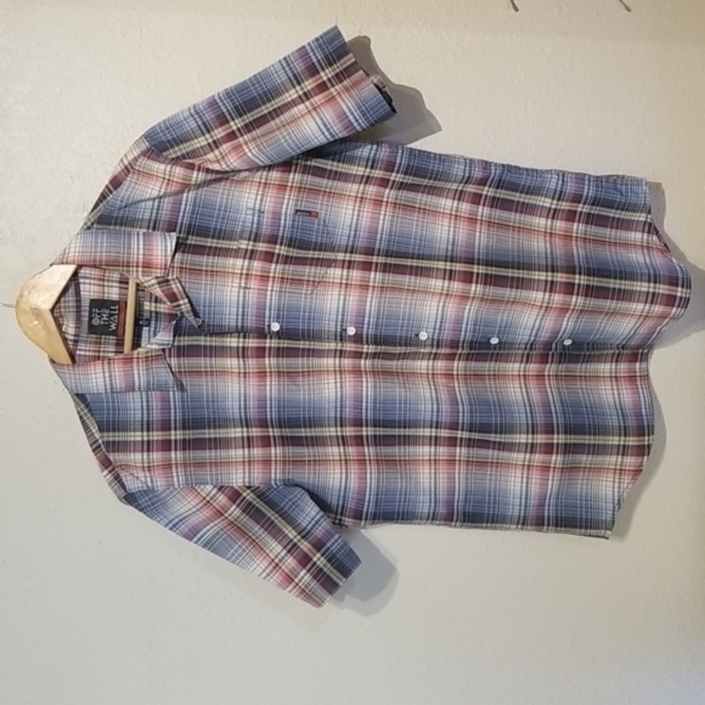 Off the wall Van's xl button down‎ shirt